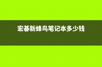 宏碁新蜂鸟笔记本如何重装系统？宏碁新蜂鸟重装Win10专业版教程 (宏碁新蜂鸟笔记本多少钱)