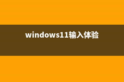 Win11输入体验总是闪烁 Win11输入体验怎么关闭 (windows11输入体验)