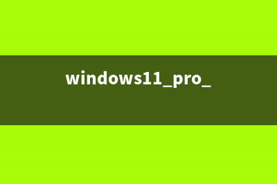 win11 pro rog版本详细介绍 (windows11 pro rog)
