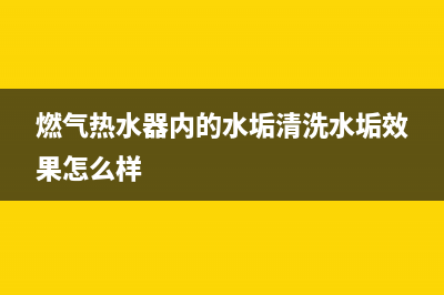 燃气热水器水气联动装置工作原理与结构 (燃气热水器水气双调和水量伺服哪个好)