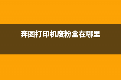 奔图打印机废粉仓复位教程(详细步骤图文并茂)(奔图打印机废粉盒在哪里)