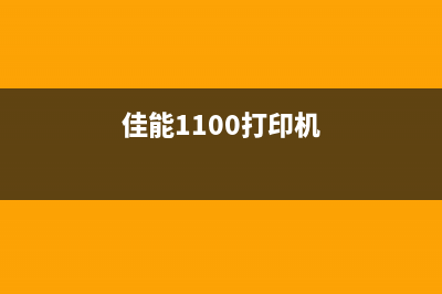 佳能p1000打印机清零（详细介绍清零步骤与注意事项）(佳能1100打印机)