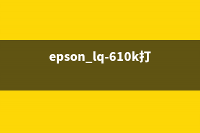 EPSONL6198打印机清零（详细步骤及注意事项）(epson lq-610k打印机)