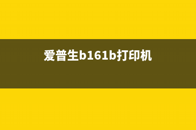 爱普生b161b打印机的10个使用技巧，让你轻松成为打印达人(爱普生b161b打印机)