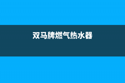 双泰燃气热水器故障码e4(燃气热水器显示e04是什么意思)(双马牌燃气热水器)