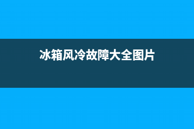 冰箱风冷故障大全图片(风冷冰箱通病)(冰箱风冷故障大全图片)