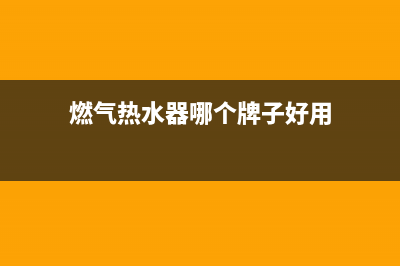 燃气热水器哪个牌子好又实惠?最受欢迎的十大燃气热水器品牌(燃气热水器哪个牌子好用)