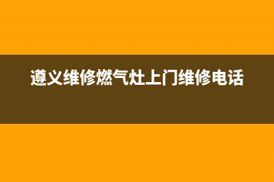 遵义专业燃气灶维修(遵义维修燃气灶上门维修电话)