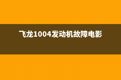 飞龙1004故障电视剧(飞龙仪表说明书)(飞龙1004发动机故障电影)