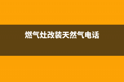 燃气灶维修改装—燃气灶维修改装方案(燃气灶改装天然气电话)