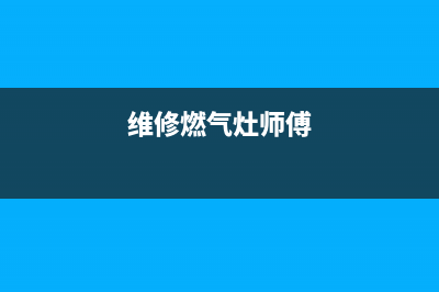 维修燃气灶的价格,专业维修燃气灶(维修燃气灶师傅)