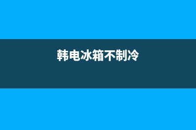 韩电冰箱不通电故障(韩电冰箱bcd388cv4不制冷)(韩电冰箱不制冷)