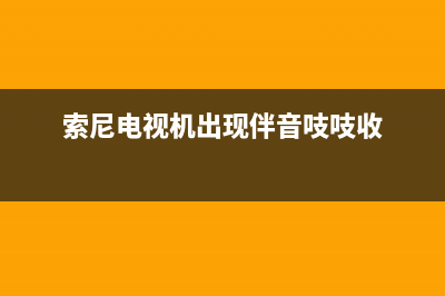 索尼电视机出现故障代码(sony电视故障排除)(索尼电视机出现伴音吱吱收)