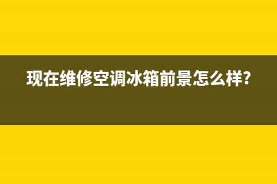 维修空调电冰箱价格(现在维修空调冰箱前景怎么样?)