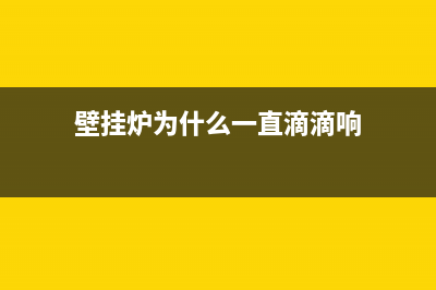 壁挂炉有时候出现e6故障(壁挂炉有时候出现e6故障怎么回事)(壁挂炉为什么一直滴滴响)
