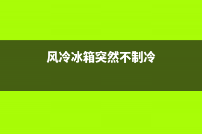 风冷冰箱不开机故障(风冷冰箱不制冷是什么原因 灯会亮)(风冷冰箱突然不制冷)