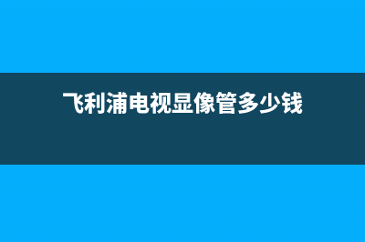 飞利浦电视显像管维修价格(飞利浦电视显像管多少钱)
