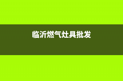 临沂进口燃气壁挂炉维修(临沂燃气灶具批发)