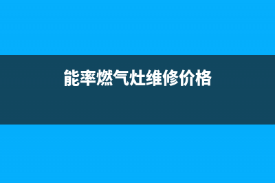 能率燃气灶维修24小时服务电话(能率燃气灶维修价格)