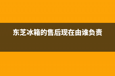 东芝冰箱上门服务标准2023已更新(厂家(东芝冰箱的售后现在由谁负责)
