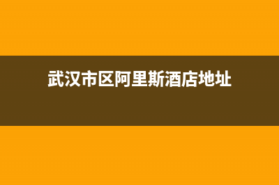 武汉市区阿里斯顿(ARISTON)壁挂炉售后服务维修电话(武汉市区阿里斯酒店地址)