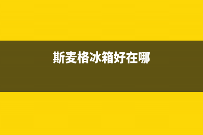 斯麦格冰箱上门服务标准2023已更新(400/联保)(斯麦格冰箱好在哪)