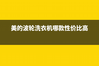 美的波轮洗衣机e1代码(美的波轮洗衣机哪款性价比高)