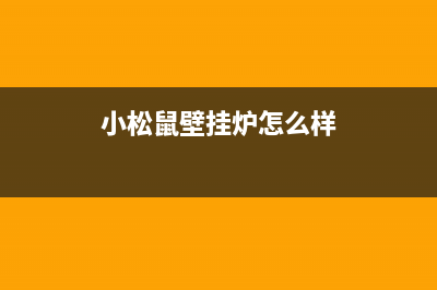 小松鼠壁挂炉e5故障怎么处理(小松鼠壁挂炉怎么样)