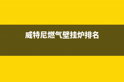 威特尼壁挂炉厂家人工客服电话(威特尼燃气壁挂炉排名)