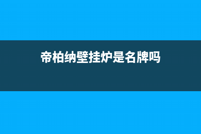 帝柏纳锅炉售后服务电话号码(帝柏纳壁挂炉是名牌吗)