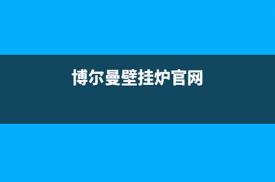 博尔曼锅炉厂家统一4oo网点服务中心(博尔曼壁挂炉官网)