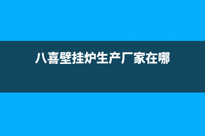 八喜壁挂炉厂家客服报修电话(八喜壁挂炉生产厂家在哪)