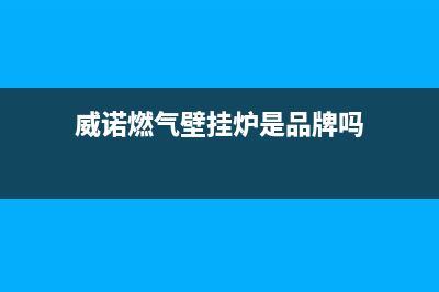 威诺燃气壁挂炉e4是什么故障(威诺燃气壁挂炉是品牌吗)