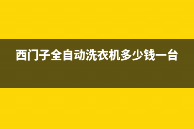 西门子全自动洗衣机错误代码反E(西门子全自动洗衣机多少钱一台)