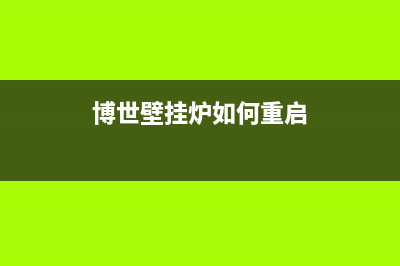 博世壁挂炉如何区分国内组装和原装进口(博世壁挂炉如何重启)