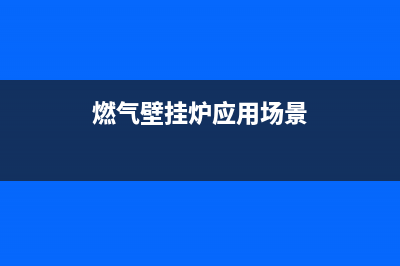 燃气壁挂炉应用与维修(燃气壁挂炉有维修的吗)(燃气壁挂炉应用场景)