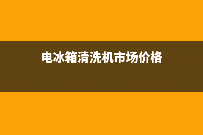 电冰箱清洗机市场促销(电冰箱清洗机市场价格)(电冰箱清洗机市场价格)