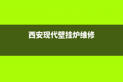 西安现代壁挂炉维修(西安小家电维修壁挂炉)(西安现代壁挂炉维修)