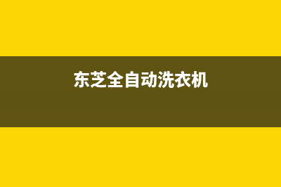 东芝自动洗衣机报e3故障怎么回事？洗衣机显示E3代码快速恢复方法(东芝全自动洗衣机)