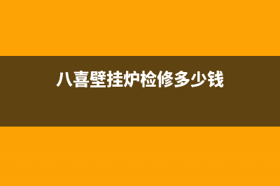 八喜壁挂炉保养—八喜壁挂炉保养方法介绍(八喜壁挂炉检修多少钱)