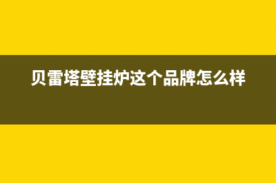 临潼贝雷塔壁挂炉维修(临潼壁挂炉维修)(贝雷塔壁挂炉这个品牌怎么样)