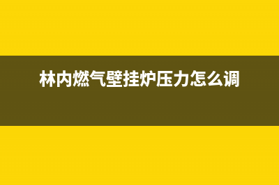 林内燃气壁挂炉好不好—林内燃气壁挂炉特点(林内燃气壁挂炉压力怎么调)