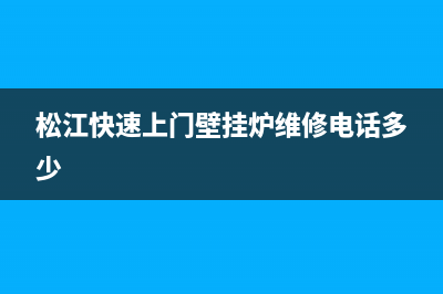 松江专业维修壁挂炉网站电话(松鼠壁挂炉e3故障码)(松江快速上门壁挂炉维修电话多少)