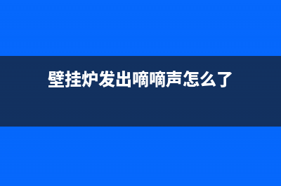 百尊壁挂炉发出嗡嗡响是什么情况？百尊壁挂炉使用注意事项说明(壁挂炉发出嘀嘀声怎么了)