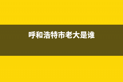 呼和浩特市老板燃气灶维修(呼和浩特市华帝燃气灶维修)(呼和浩特市老大是谁)