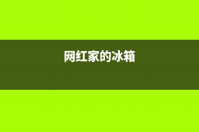 网红演绎冰箱售后售后(网红演绎冰箱维修工在厨房在线)(网红家的冰箱)