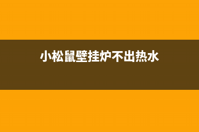 小松鼠壁挂炉不启动怎么回事（壁挂炉不启动故障维修）(小松鼠壁挂炉不出热水)