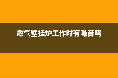 燃气壁挂炉工作时水压(壁挂炉水压压力开关在哪里)(燃气壁挂炉工作时有噪音吗)